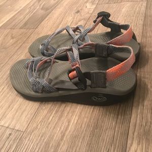 Orange & Grey Chacos 🥾